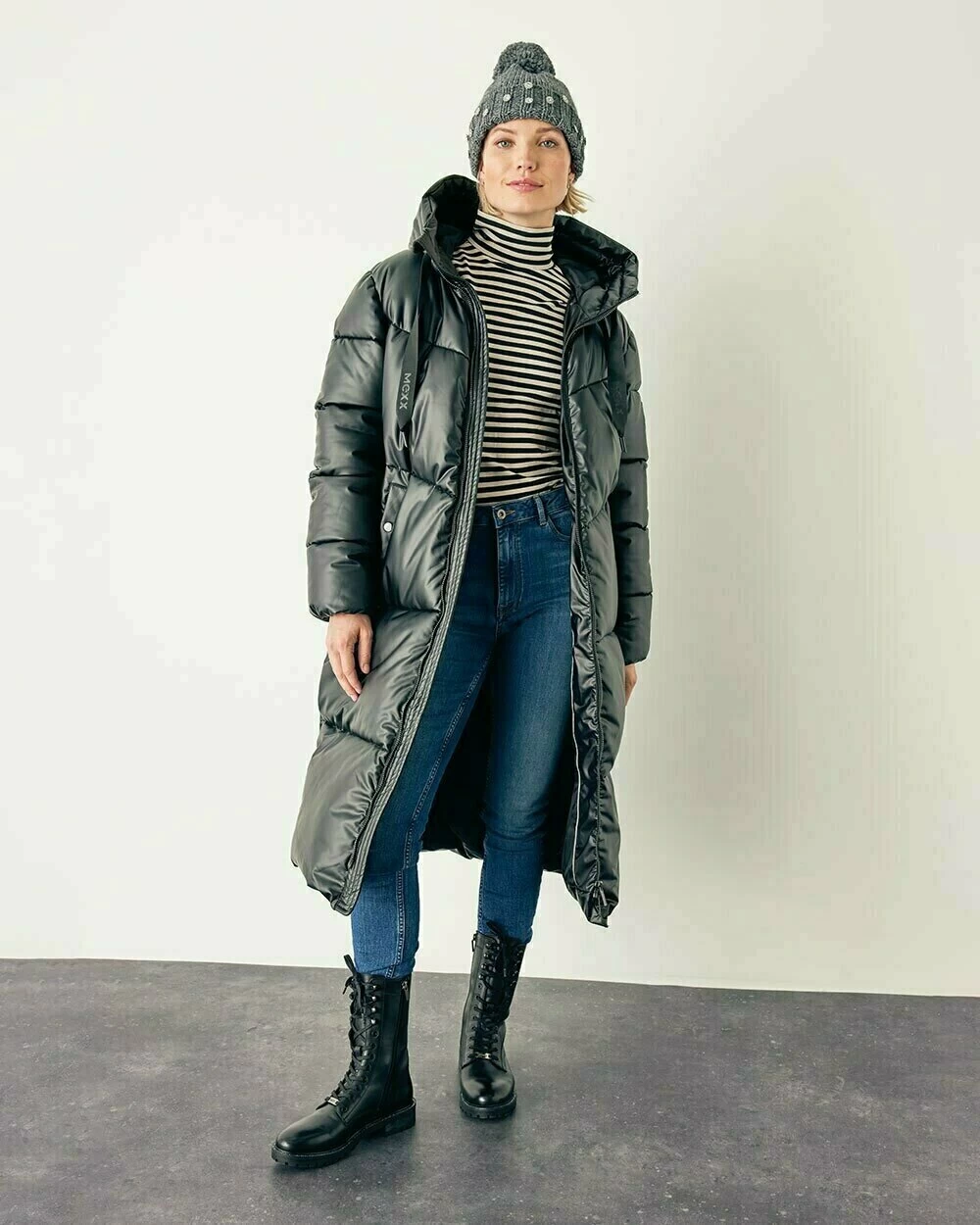 MEXX Puffer Jacket Zwart 5 MEXX Puffer Jacket Zwart - Afbeelding 3