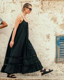 MEXX A-line Broidery Spaghetti Dress Black 22 MEXX A-line Broidery Spaghetti Dress Black -Style Verkoop 1000x1250 fl0652023w 3