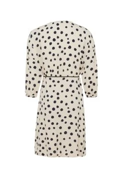 MEXX Geprinte Jurk Met Overslag Zand 11 MEXX Geprinte Jurk Met Overslag Zand -Style Verkoop 1579 GN0603033W 131308 6