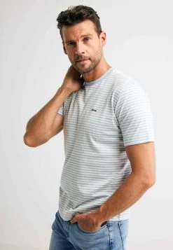 MEXX T-shirt Gestreept Licht Blauw -Style Verkoop 1800x2600 men 38