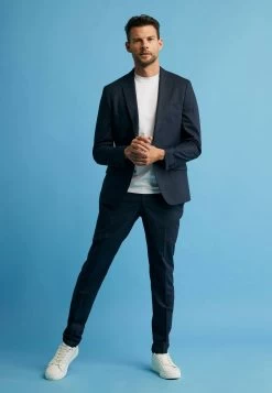 MEXX Pantalon Geruit Navy -Style Verkoop 1800x2600 men 7 1