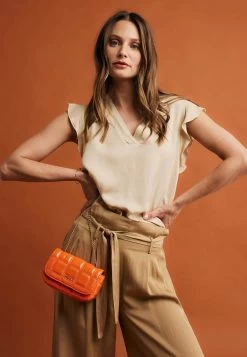 MEXX V-hals Blouse Zand -Style Verkoop 1800x2600 women 33