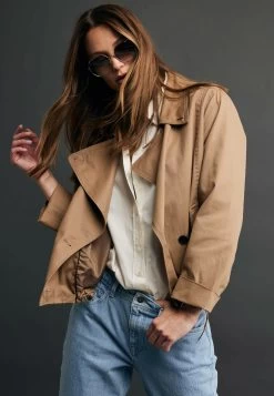 MEXX Korte Trenchcoat Oversized Zand -Style Verkoop 1800x2600 women 7