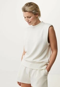 MEXX Mouwloze Sweater Off White -Style Verkoop 1931 TU1804033W 110105 7