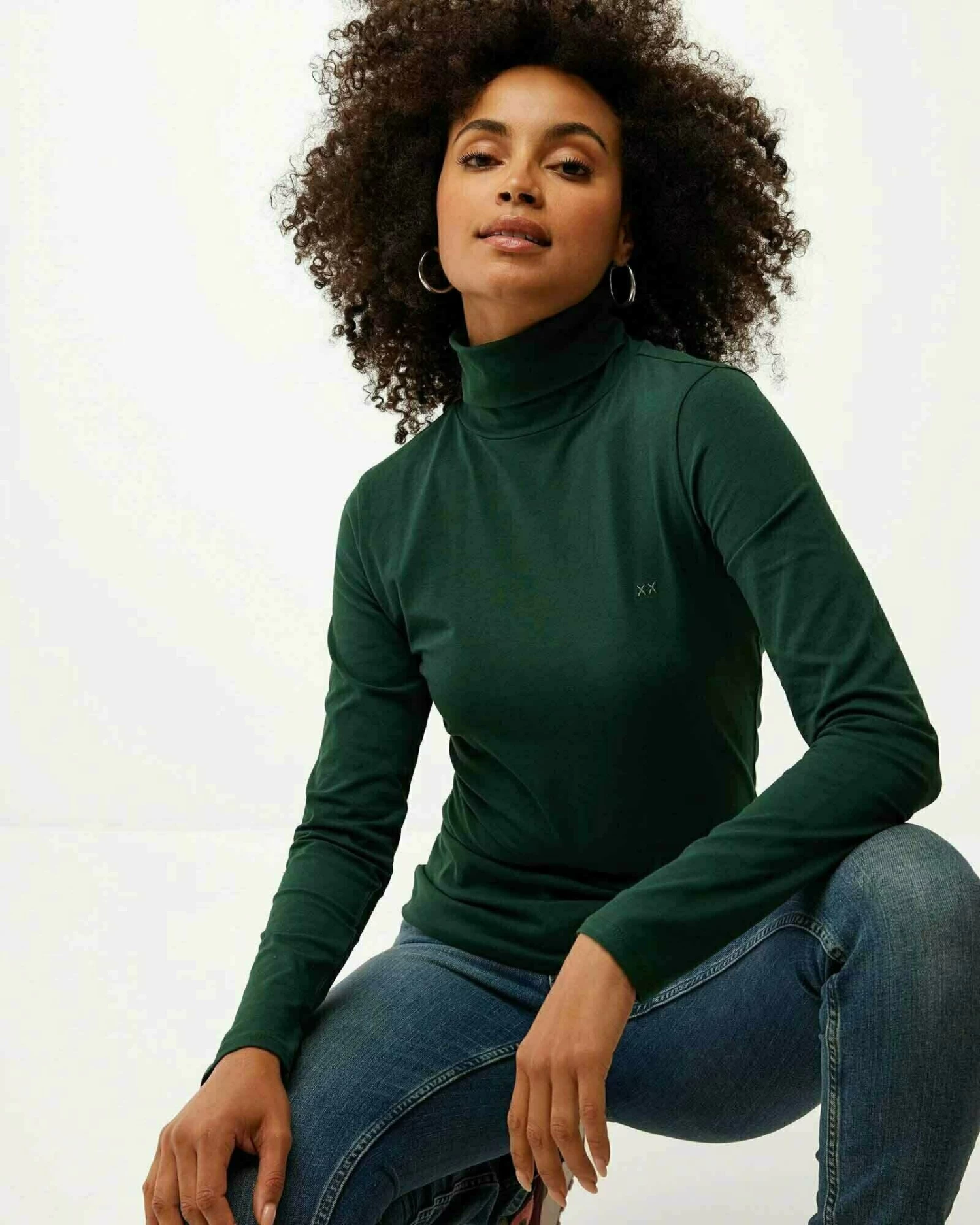 MEXX Turtle Neck Sweater Groen 3 MEXX Turtle Neck Sweater Groen