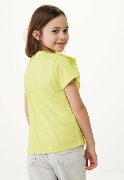 MEXX Ruffle Korte Mouwen T-shirt Geel -Style Verkoop 2454 TU2118033G 130643 3