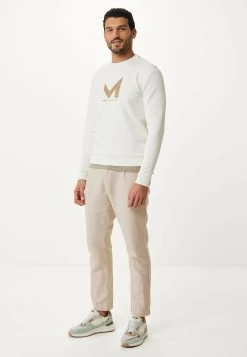 MEXX Crewneck Sweater Off White -Style Verkoop 2993 TU1855033M 110701 2