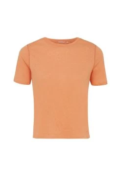 MEXX Ronde Hals T-shirt Oranje -Style Verkoop 3171 TU2144033W 161340 5