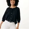 MEXX Blouse Broderie Zwart -Style Verkoop 3398 FL0449033W 193911 1
