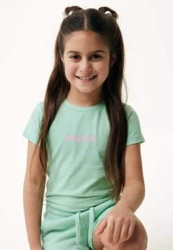 MEXX Korte Mouwen T-shirt Print Lichtgroen