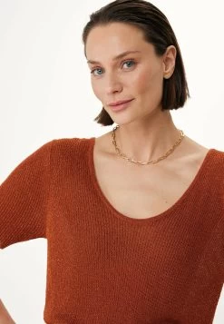 MEXX Knit Top Burned Orange -Style Verkoop 3613 JO0915033W 191250 4
