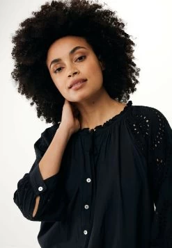 MEXX Blouse Broderie Zwart -Style Verkoop 3697 FL0449033W 193911 4