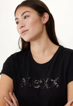 MEXX Oversized T-shirt Zwart -Style Verkoop 3888 TU2140033W 193911 4