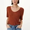 MEXX Knit Top Burned Orange -Style Verkoop 4202 JO0915033W 191250 1