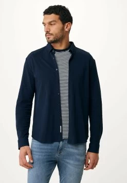 MEXX Lange Mouwen T-shirt Navy -Style Verkoop 4205 TU1521033M 194020 7