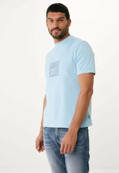 MEXX T-shirt Korte Mouwen Print Blauw