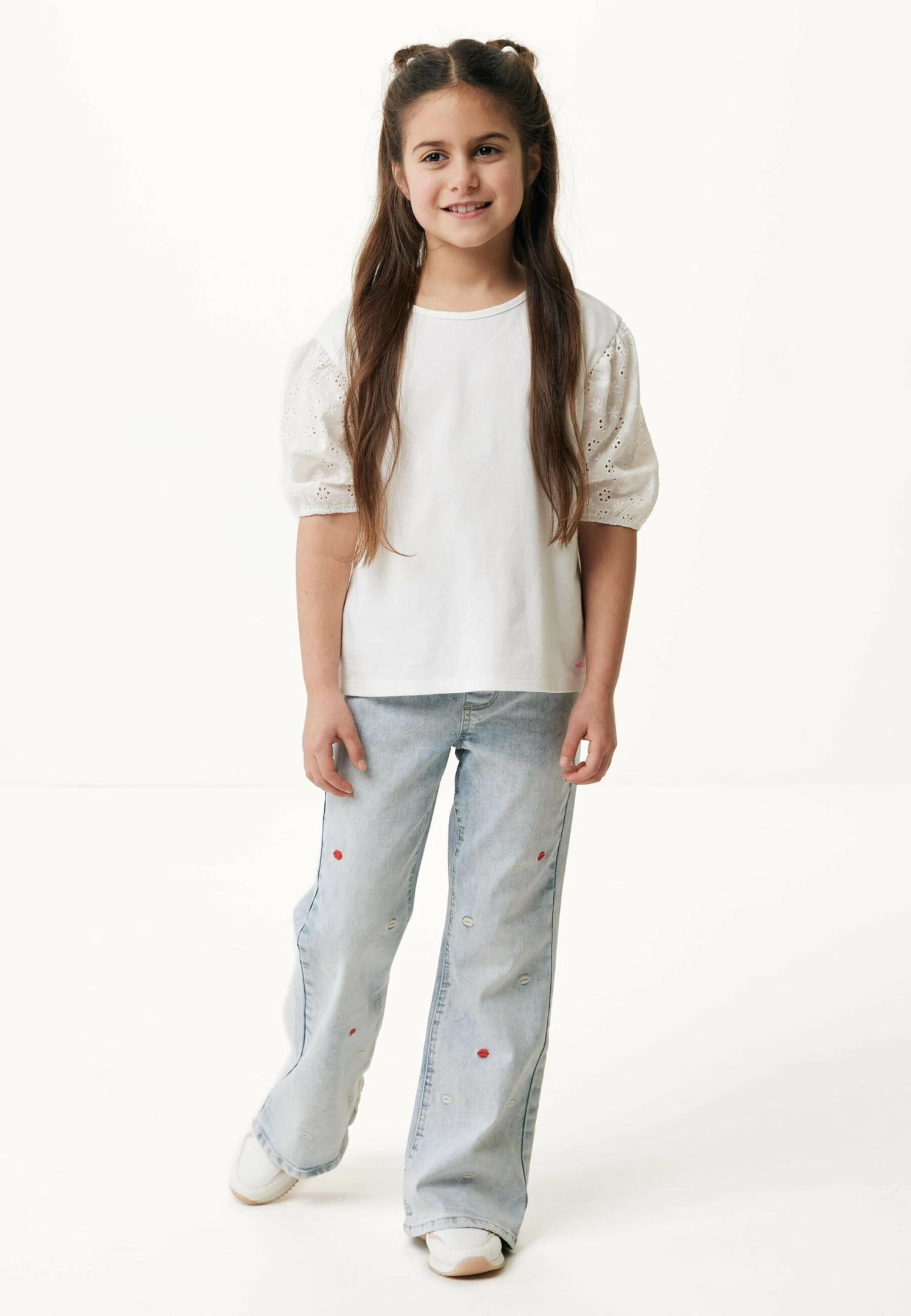 MEXX T-shirt Broderie Off White 3 MEXX T-shirt Broderie Off White - Afbeelding 2