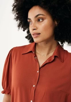 MEXX Pofmouwen Blouse Oranje -Style Verkoop 4505 TU0407033W 191250 4