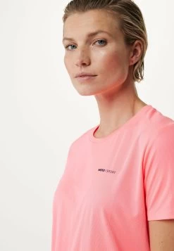 MEXX Korte Mouwen Sport T-shirt Neon Roze -Style Verkoop 4934 TU2190033W 162125 4