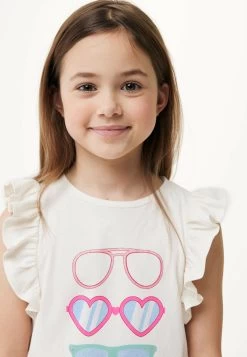 MEXX Korte Mouwen T-shirt Off White -Style Verkoop 5355 TU2115033G 110701 4