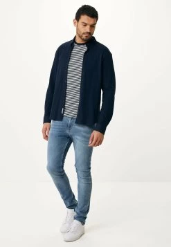 MEXX Lange Mouwen T-shirt Navy -Style Verkoop 5529 TU1521033M 194020 8