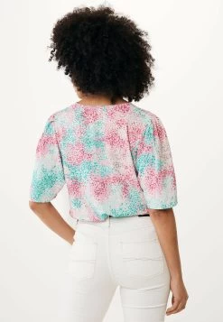 MEXX Korte Mouwen Blouse Aqua Groen 10 MEXX Korte Mouwen Blouse Aqua Groen -Style Verkoop 5631 TU0420033W 155218 3