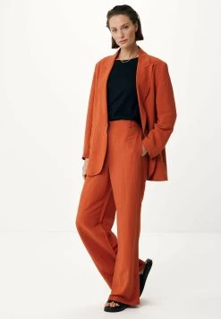 MEXX Linnen Blazer Oranje -Style Verkoop 5990 CF0309033W 191250 5