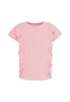 MEXX Ruffle Korte Mouwen T-shirt Zalmroze 12 MEXX Ruffle Korte Mouwen T-shirt Zalmroze -Style Verkoop 6173 TU2118033G 151816 5