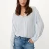 MEXX Gestreepte Blouse Wit 1 MEXX Gestreepte Blouse Wit -Style Verkoop 6444 TU0411033W 110601 1