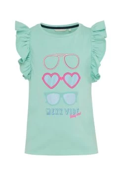 MEXX Korte Mouwen T-shirt Lichtgroen 12 MEXX Korte Mouwen T-shirt Lichtgroen -Style Verkoop 7194 TU2115033G 155711 5