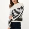 MEXX Gestreepte Trui Off White 2 MEXX Gestreepte Trui Off White -Style Verkoop 8242 JO0904033W 110701 1