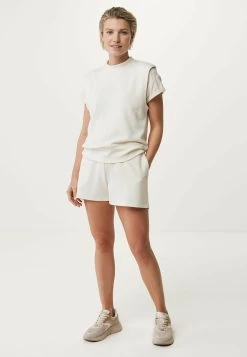 MEXX Mouwloze Sweater Off White -Style Verkoop 8336 TU1804033W 110105 2