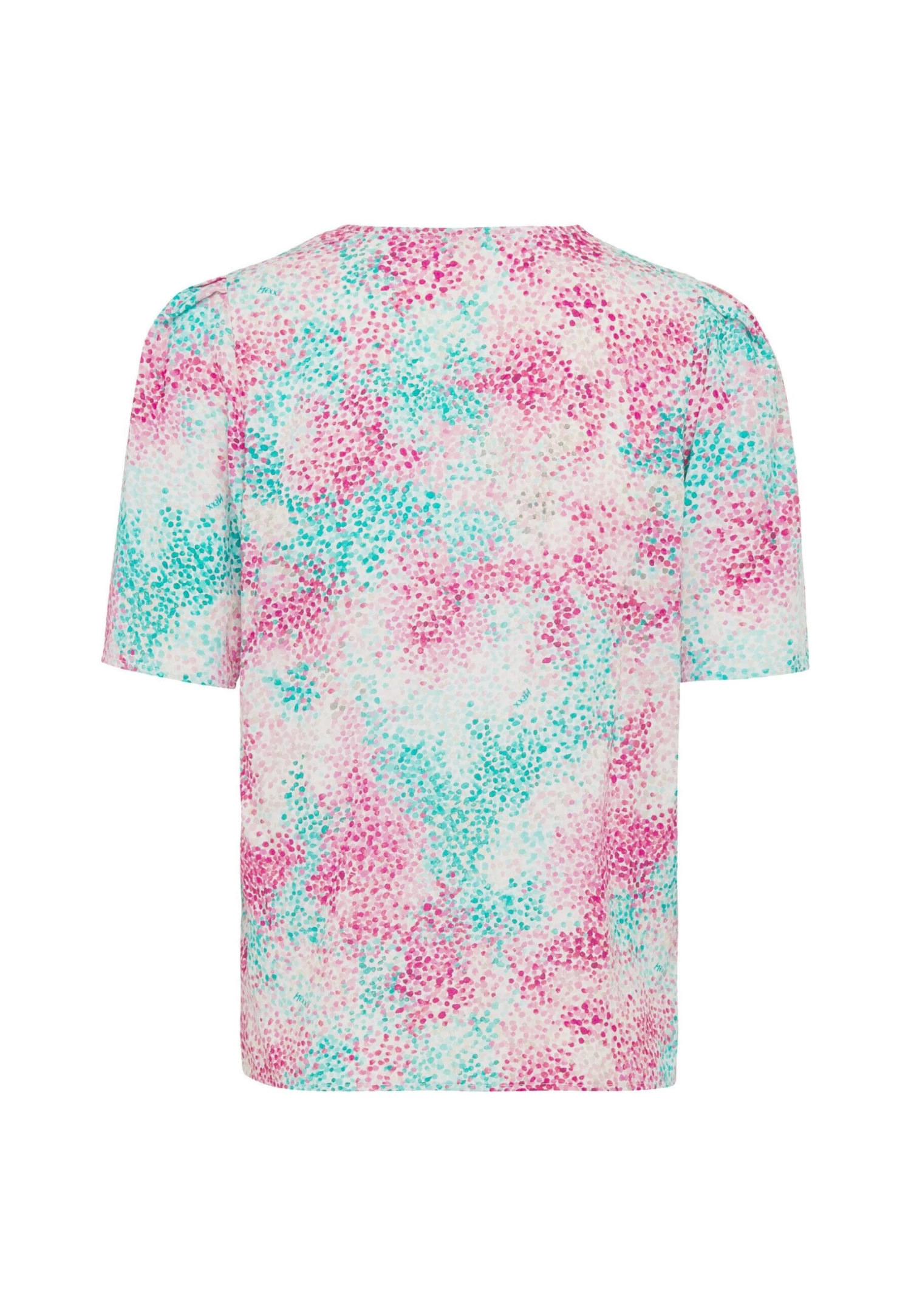 MEXX Korte Mouwen Blouse Aqua Groen 8 MEXX Korte Mouwen Blouse Aqua Groen - Afbeelding 6