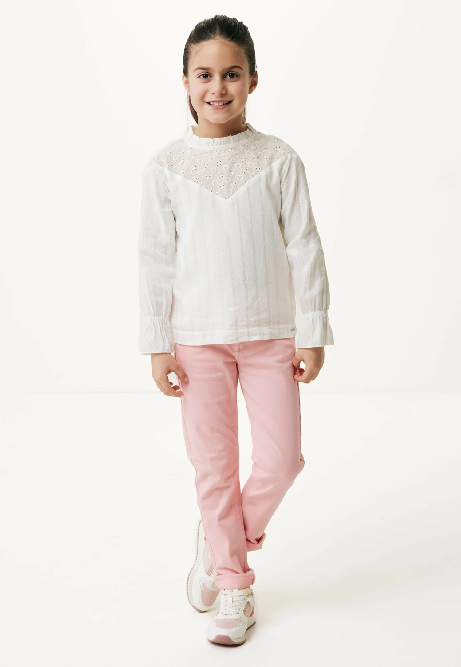 MEXX Broderie Blouse Off White 4 MEXX Broderie Blouse Off White - Afbeelding 2