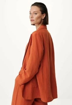 MEXX Linnen Blazer Oranje -Style Verkoop 8691 CF0309033W 191250 3