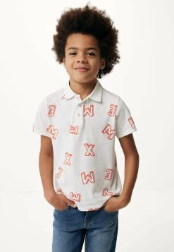 MEXX Polo Print Off White