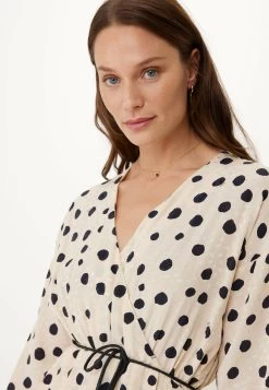 MEXX Geprinte Jurk Met Overslag Zand 9 MEXX Geprinte Jurk Met Overslag Zand -Style Verkoop 8969 GN0603033W 131308 3