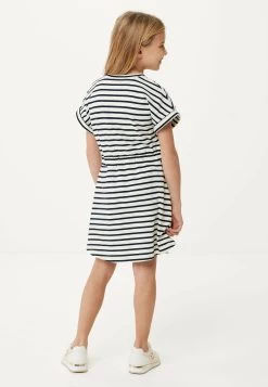MEXX Gestreepte Jurk Off White -Style Verkoop 9206 TU0618033G 110602 2
