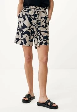 MEXX Paperbag Waist Shorts Beige