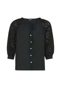 MEXX Blouse Broderie Zwart -Style Verkoop 9691 FL0449033W 193911 5