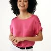 MEXX Satijnen Blouse Roze -Style Verkoop 9757 FL0451033W 182043 1