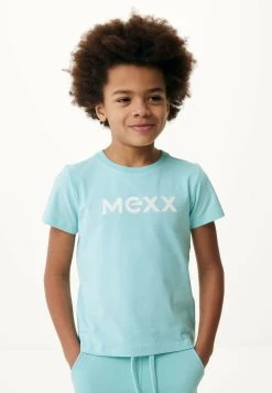 MEXX Korte Mouwen T-shirt Print Blauw