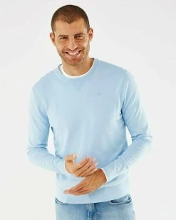 MEXX Crewneck Sweater Licht Blauw