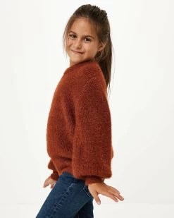 MEXX Lurex Pullover Dark Brown