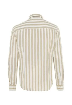 MEXX Overhemd Gestreept Beige -Style Verkoop ap1517033m 151306 6