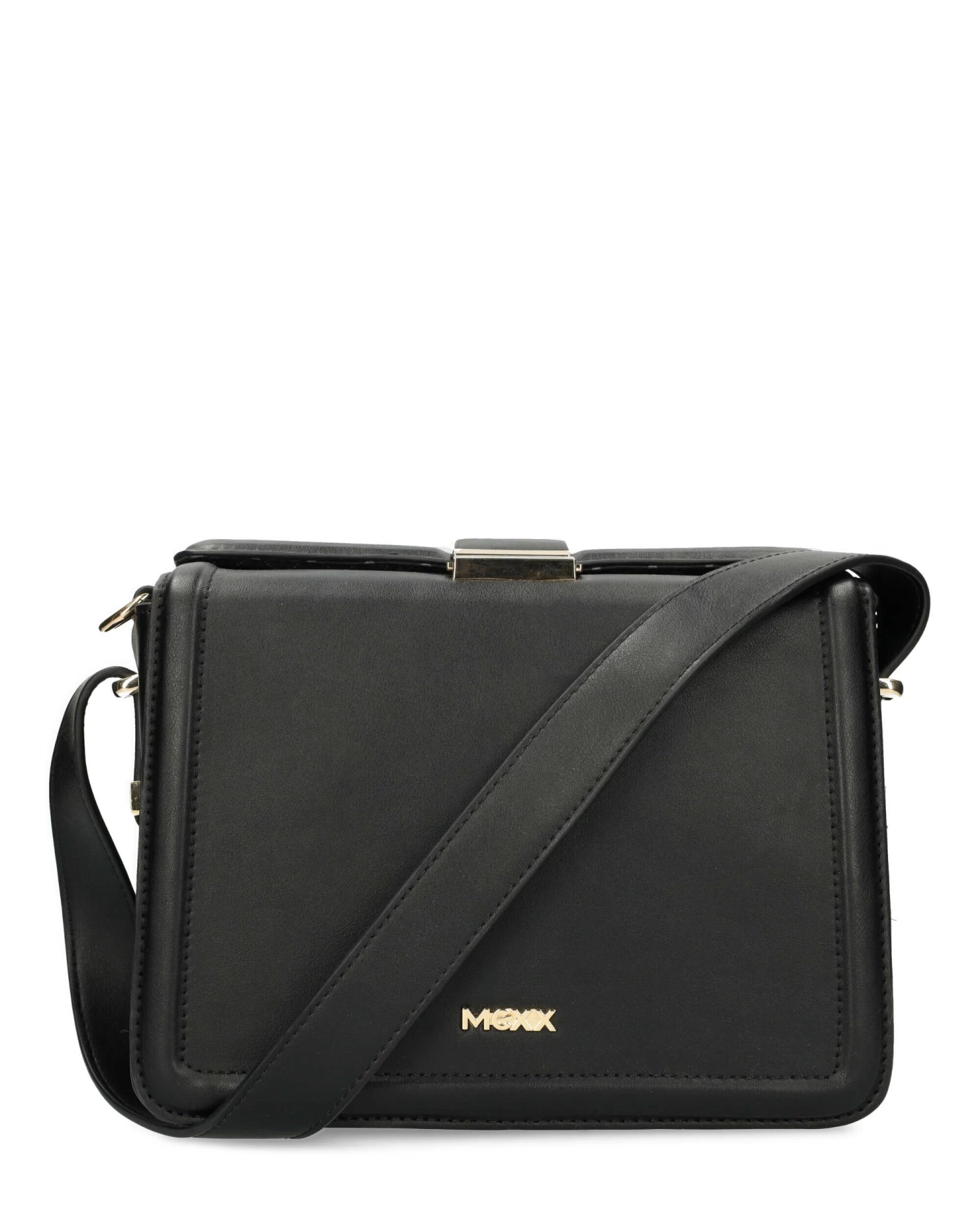 MEXX Flapover Crossbody Bag Black 4 MEXX Flapover Crossbody Bag Black - Afbeelding 2