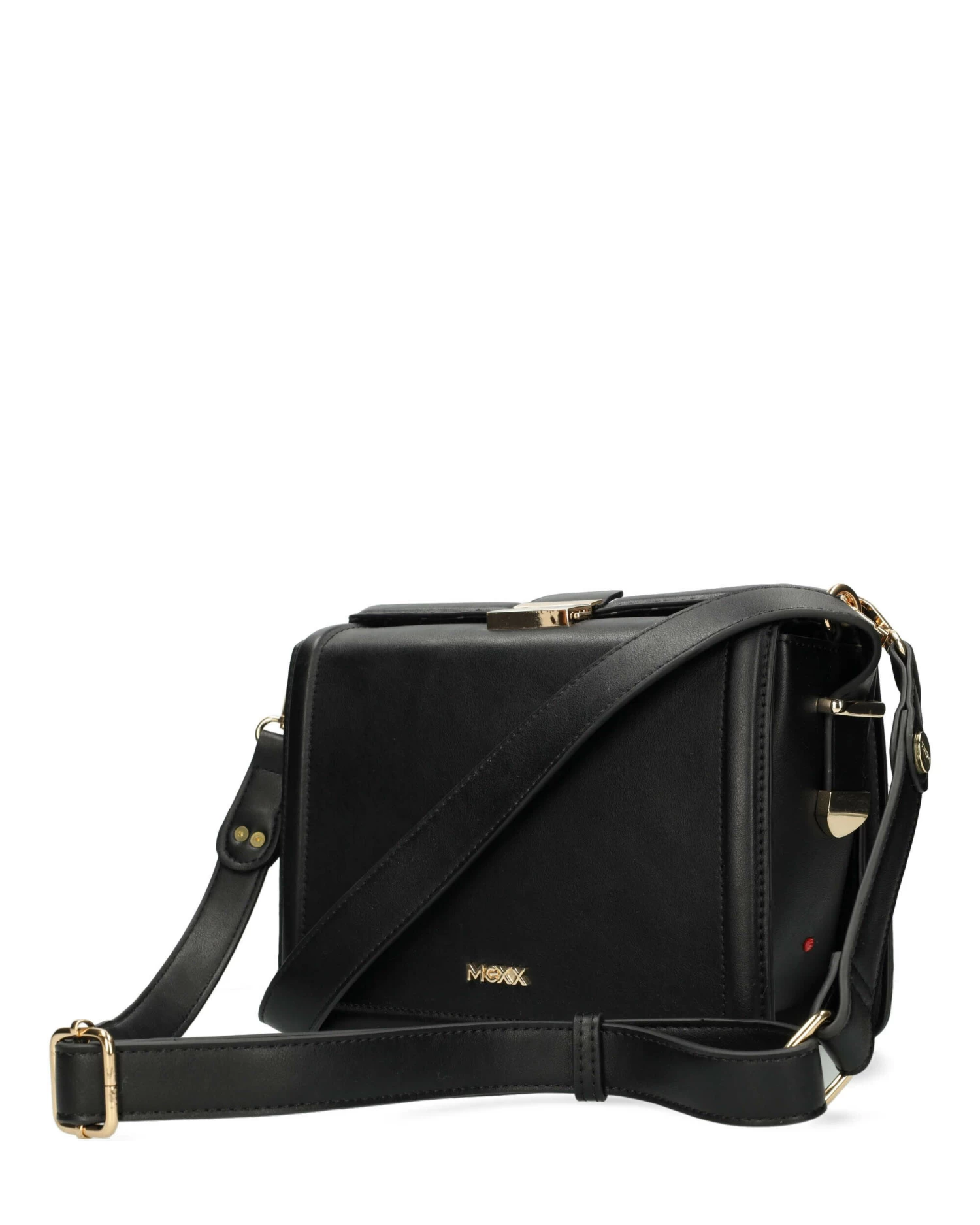 MEXX Flapover Crossbody Bag Black 6 MEXX Flapover Crossbody Bag Black - Afbeelding 4