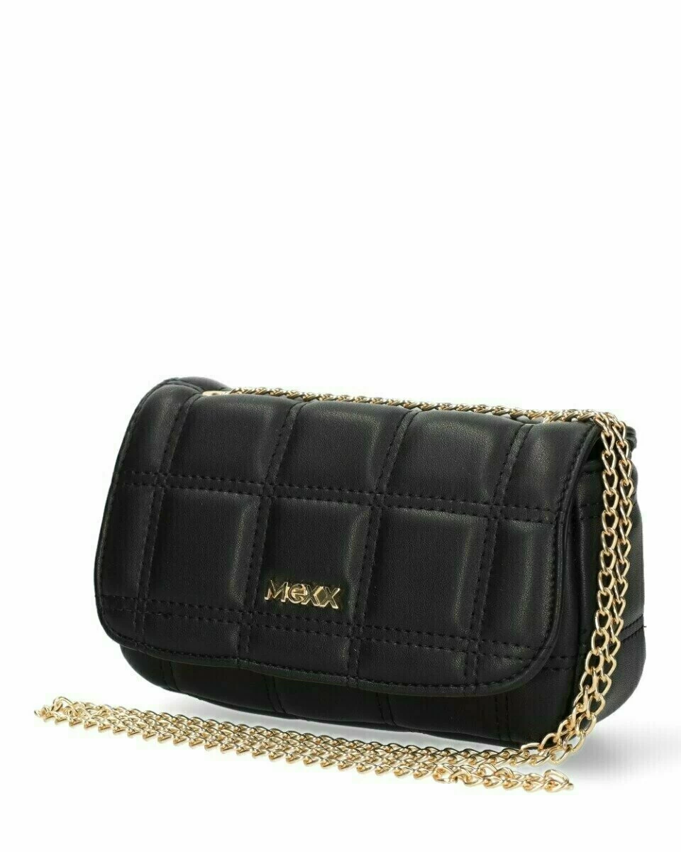 MEXX Quilted Crossbody Bag Black 4 MEXX Quilted Crossbody Bag Black - Afbeelding 2