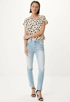 MEXX Jemma Mid Waist/ Slim Jeans Blauw -Style Verkoop bm0502033 01w 50027 1 1