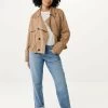 MEXX Korte Trenchcoat Oversized Zand -Style Verkoop bm0503033w 50061 3